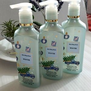 Bath & Body Works - 3 WINTER Gel Hand Soaps